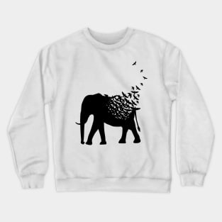 Elephant birds Crewneck Sweatshirt